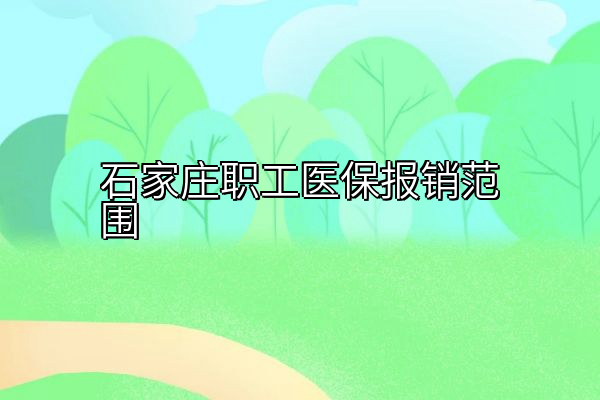 石家庄职工医保报销范围